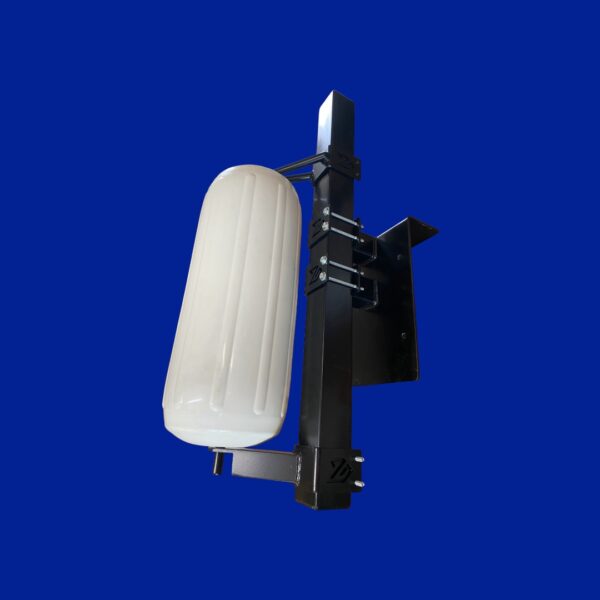 Adjustable Inside/Outside Dock Mount w/Soft Rotating Polyform Fenders - Image 5