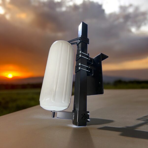 Adjustable Inside/Outside Dock Mount w/Soft Rotating Polyform Fenders - Image 4