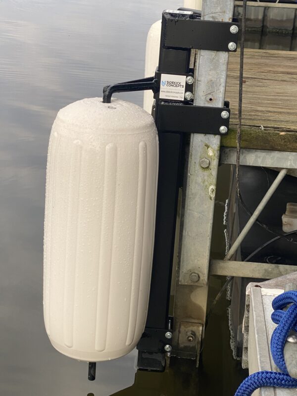 Lower Dock Extension w/soft rotating Polyform Fenders - Image 13