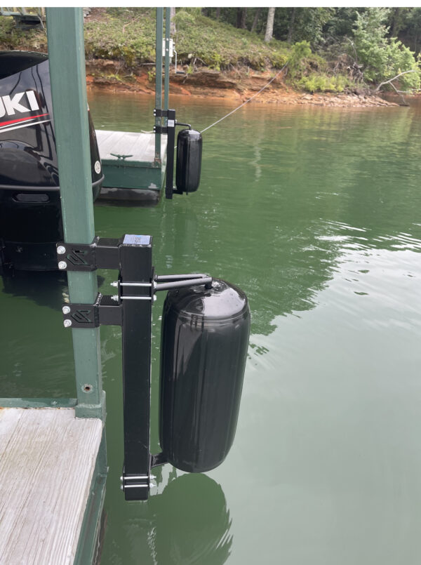 Lower Dock Extension w/soft rotating Polyform Fenders - Image 4