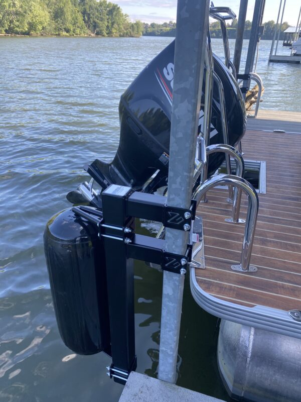 Lower Dock Extension w/soft rotating Polyform Fenders - Image 18