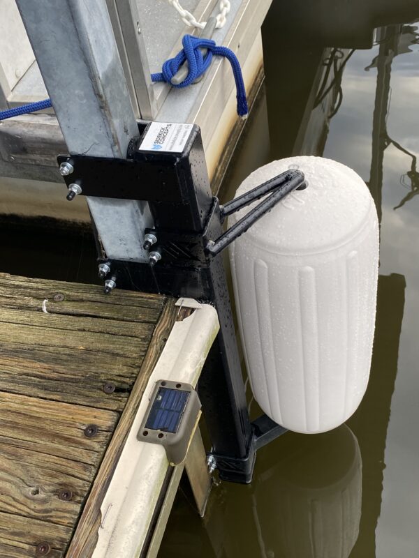 Lower Dock Extension w/soft rotating Polyform Fenders - Image 17