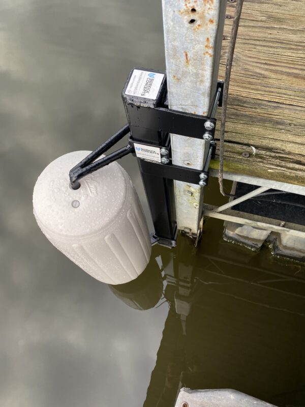 Lower Dock Extension w/soft rotating Polyform Fenders - Image 16