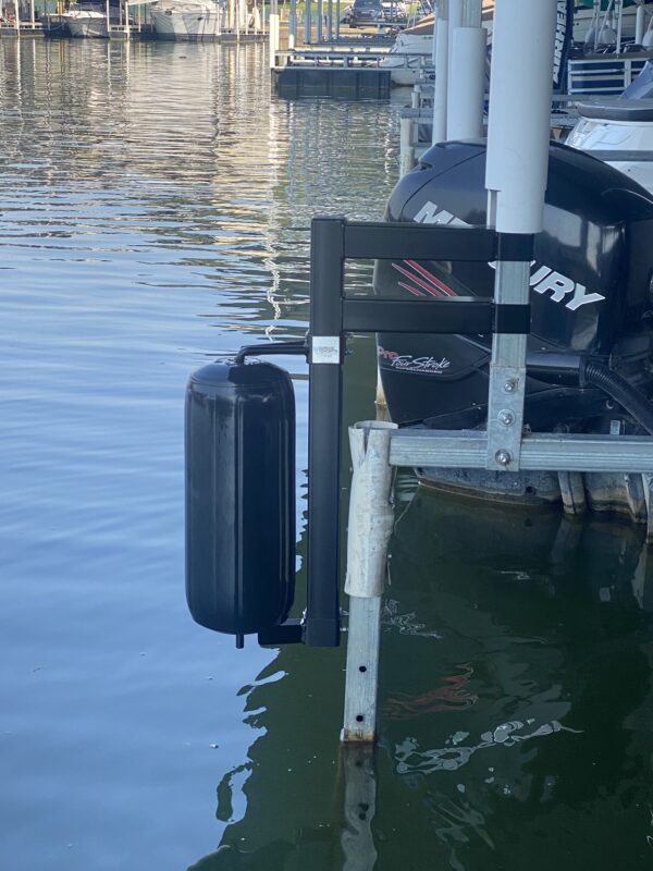 Lower Dock Extension w/soft rotating Polyform Fenders - Image 11