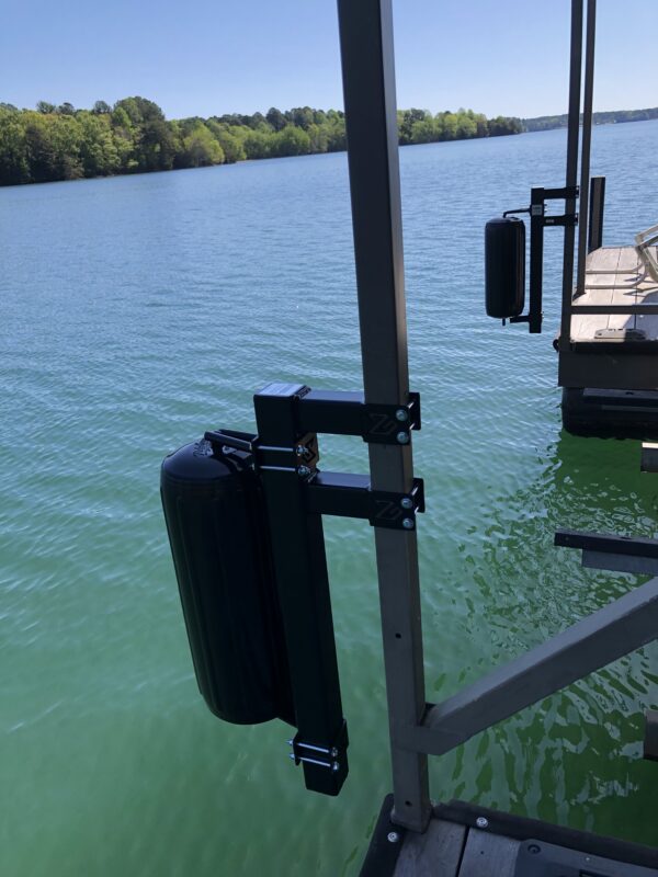 Lower Dock Extension w/soft rotating Polyform Fenders - Image 10
