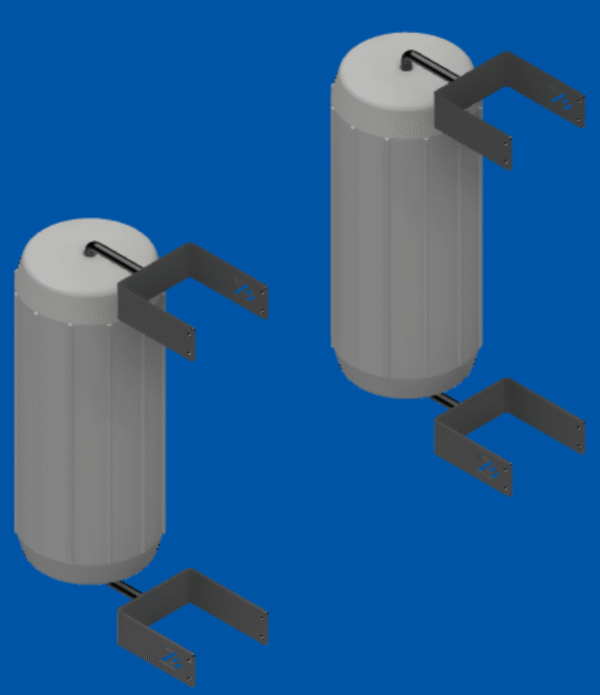 Upper Sidekick w/Soft Rotating Polyform Fenders - Image 2