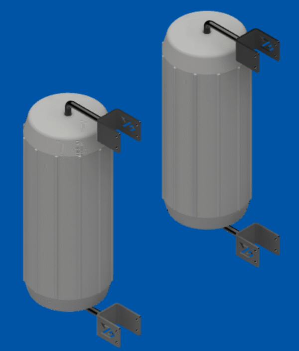 Upper Sidekick w/Soft Rotating Polyform Fenders - Image 3