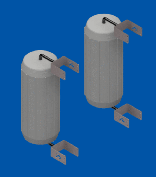 Upper Sidekick w/Soft Rotating Polyform Fenders